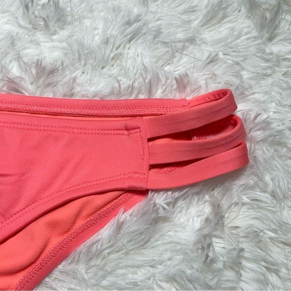 Mossimo Coral Strappy Hipster Bikini Bottom XL - Picture 4 of 15